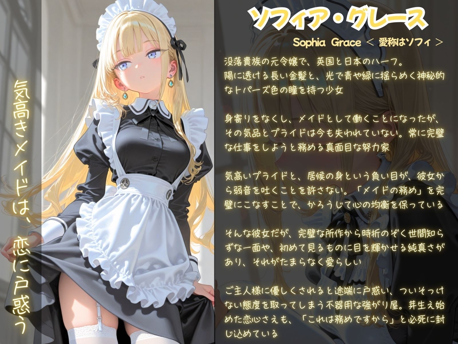 うちのメイドが可愛すぎて愛おしい 元御令嬢メイドは恋に戸惑う - サンプル画像 1