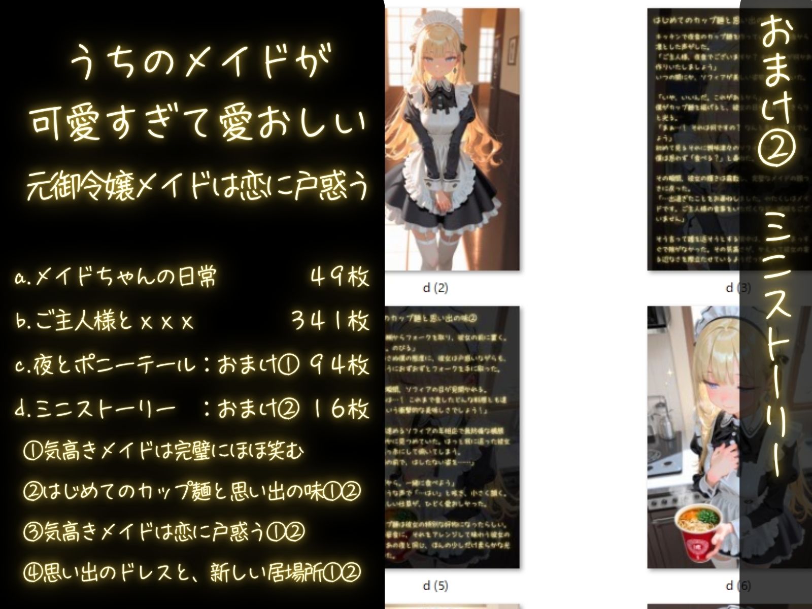 うちのメイドが可愛すぎて愛おしい 元御令嬢メイドは恋に戸惑う - サンプル画像 10