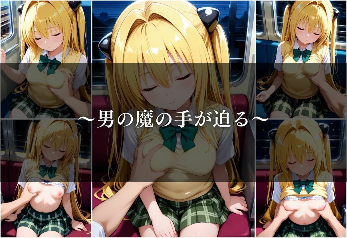 【電車痴●】痴●列車〜金色の闇〜 - サンプル画像 5