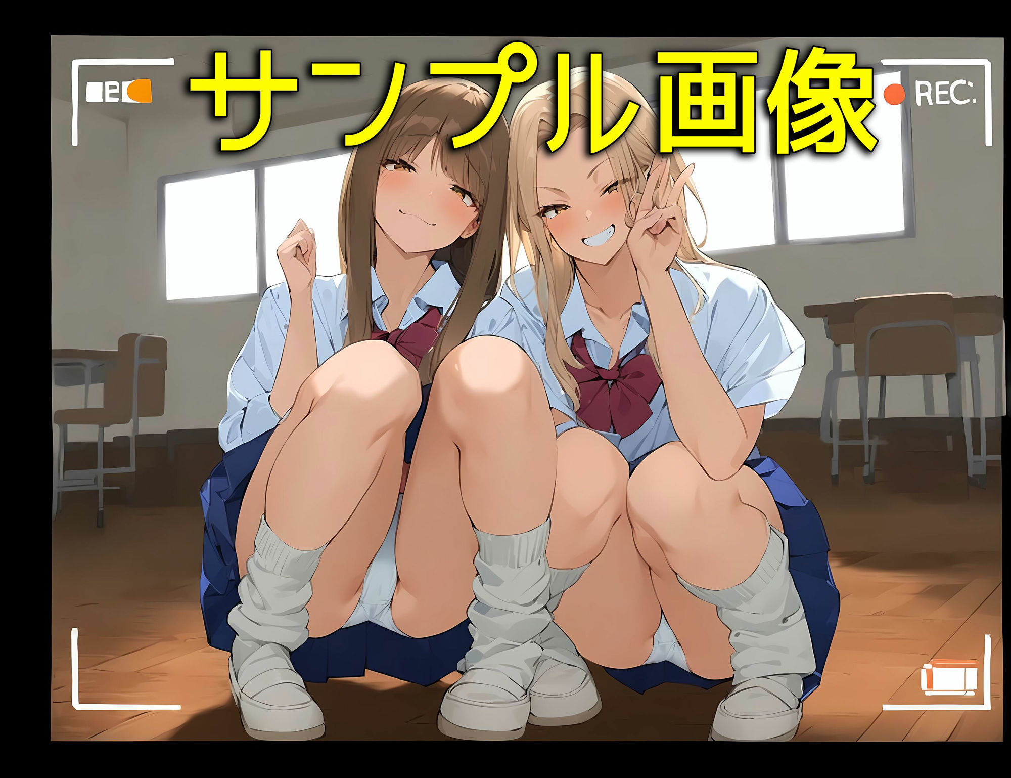 僕はルーズソックス履いた女子の下着以外は興味がない5  白ギャル大好き編 - サンプル画像 6