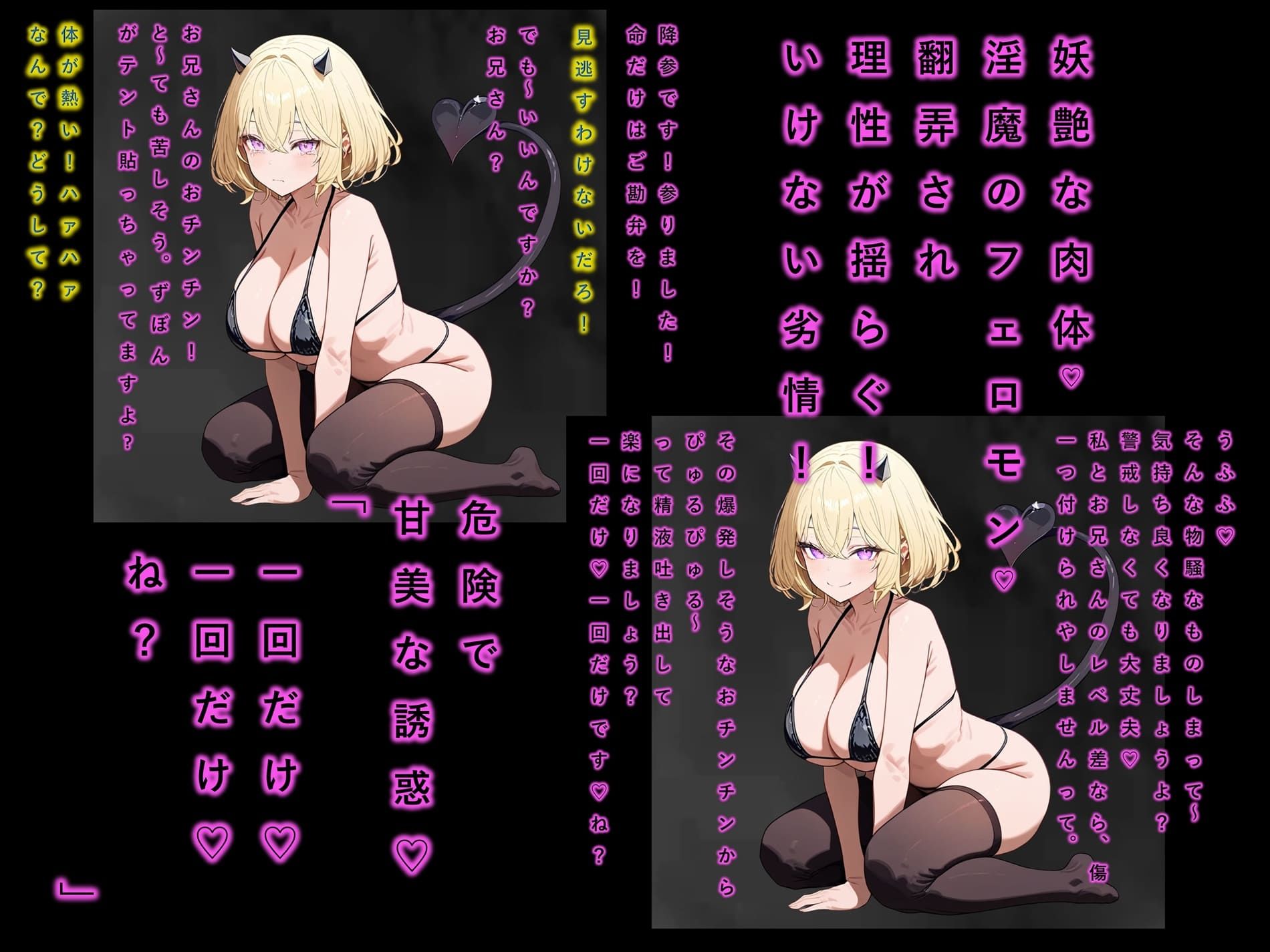 LV100最強冒険者★サキュバスの乳首舐めで敗北！？乳首責め＆レベルドレインで連続射精（はーと）逆レ○プ・シチュエーション！ - サンプル画像 5