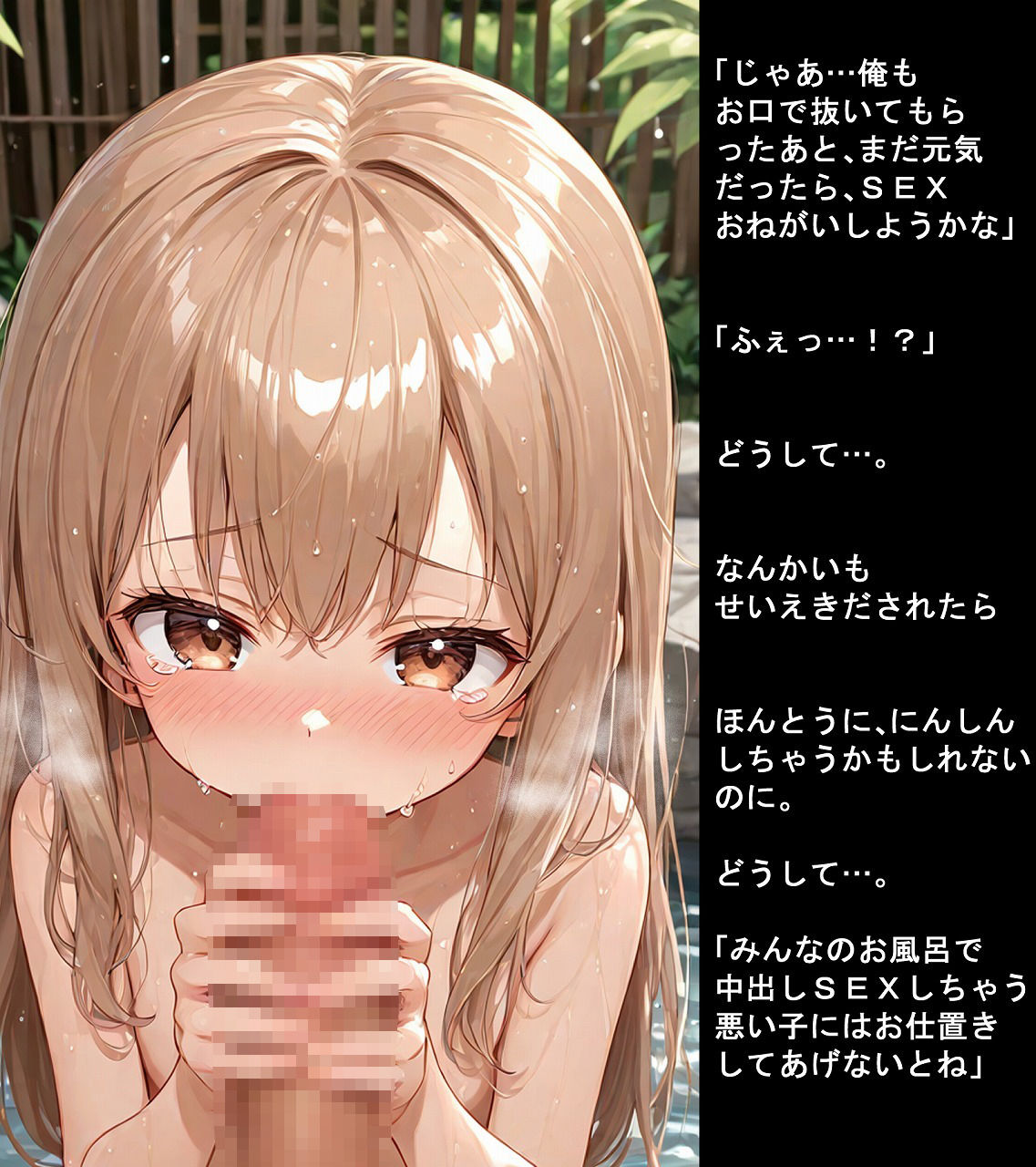 混浴温泉中出しレ●プ！ - サンプル画像 2