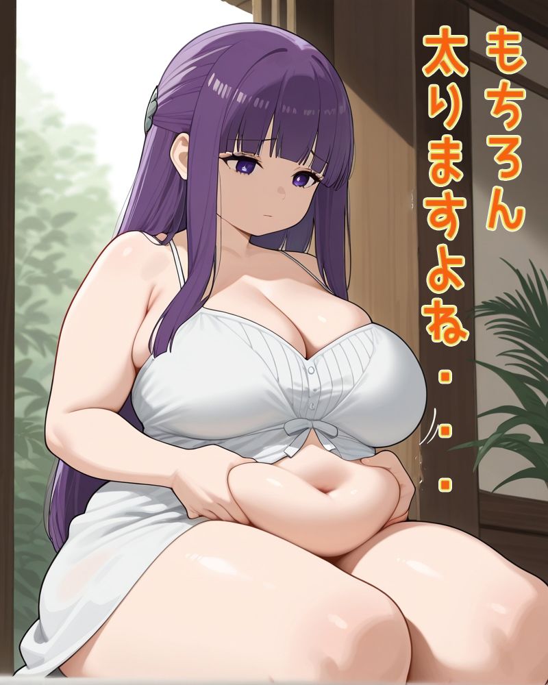 ドカ食いダイスキ！フェルンさん【SEXダイエット】 - サンプル画像 2