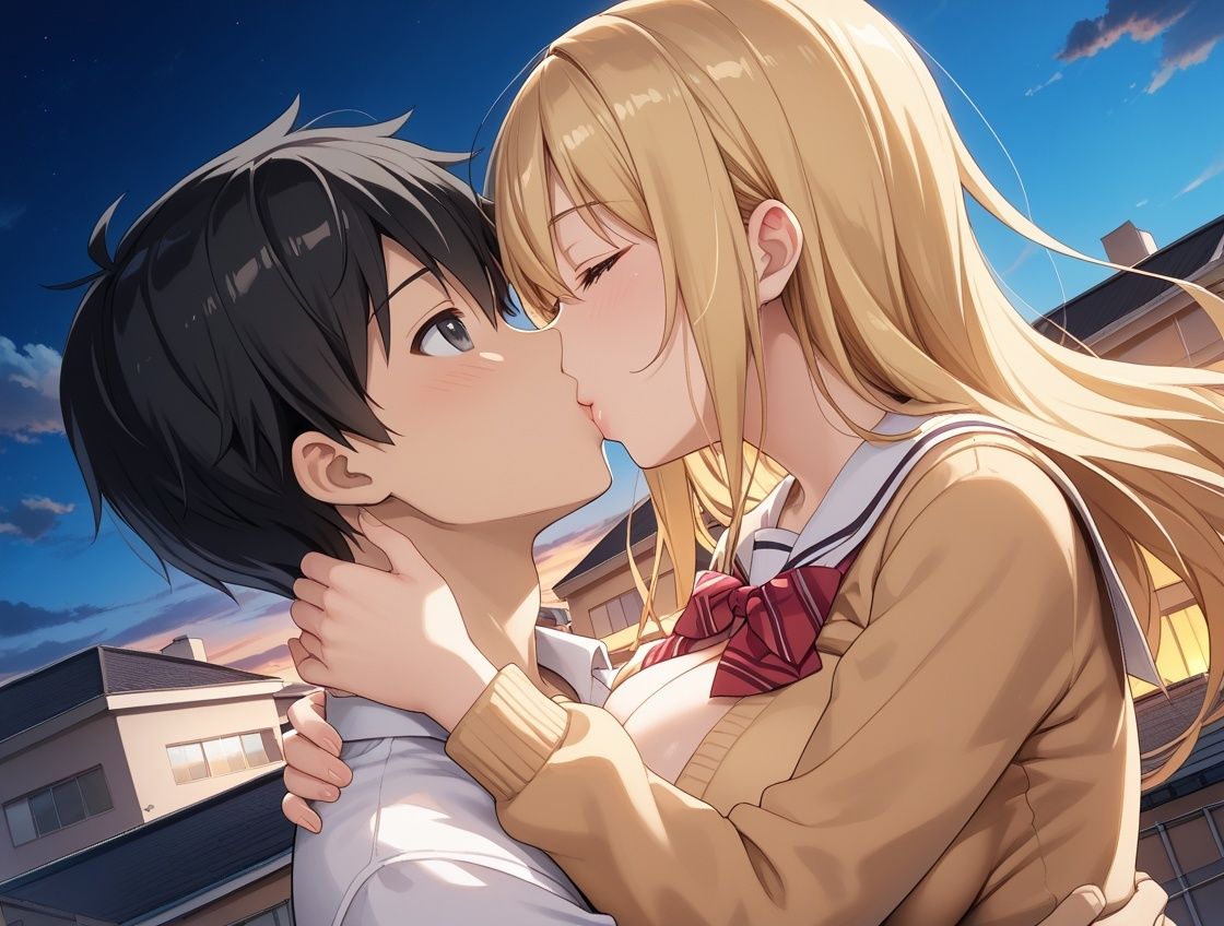 クラスのヤリマンギャルに陰キャの僕が限界まで精子を搾り取られた話 - サンプル画像 3