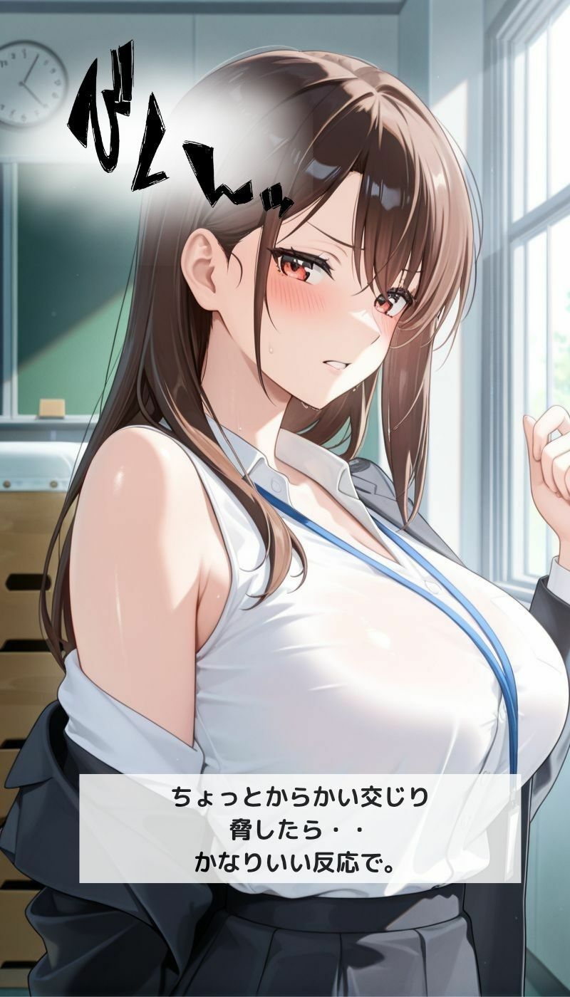 先生の裏アカエロ動画で脅して即ハメ校内エッチ - サンプル画像 3