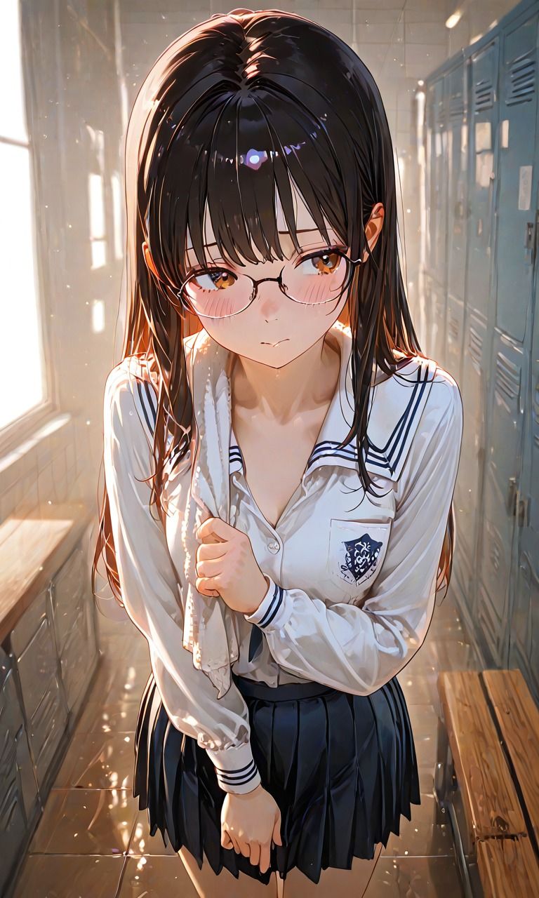 放課後の湿度感〜濡れた髪先から落ちる、夏と戸惑い。〜 - サンプル画像 8