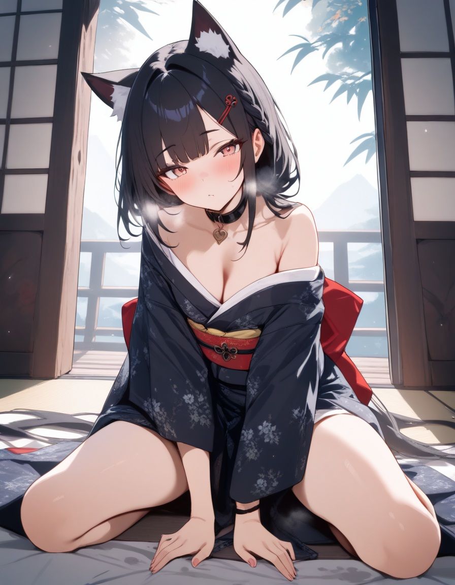 宵猫庵絵巻 〜黒猫編〜 - サンプル画像 3