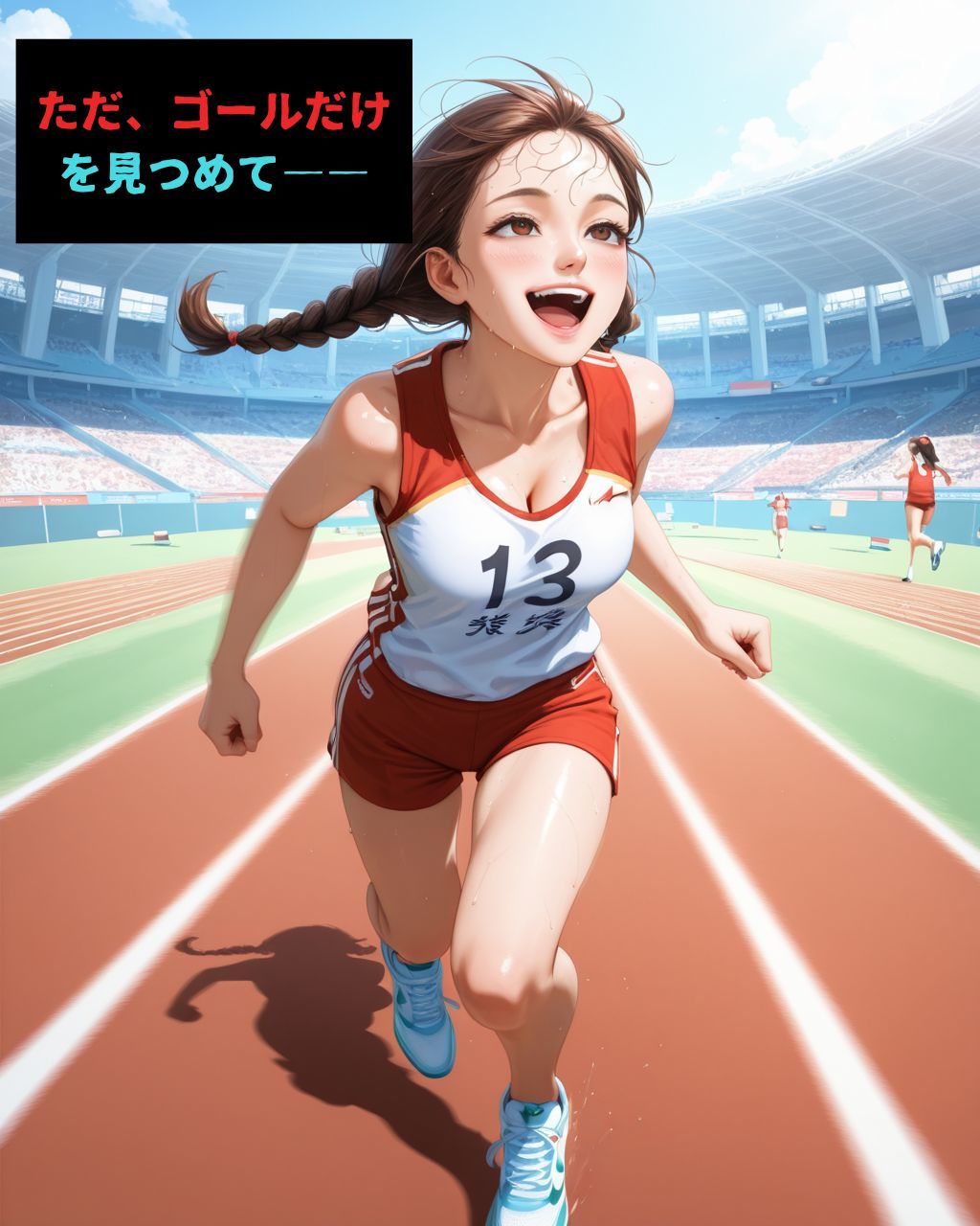 密着！更衣室 〜インターハイ陸上〜 - サンプル画像 1