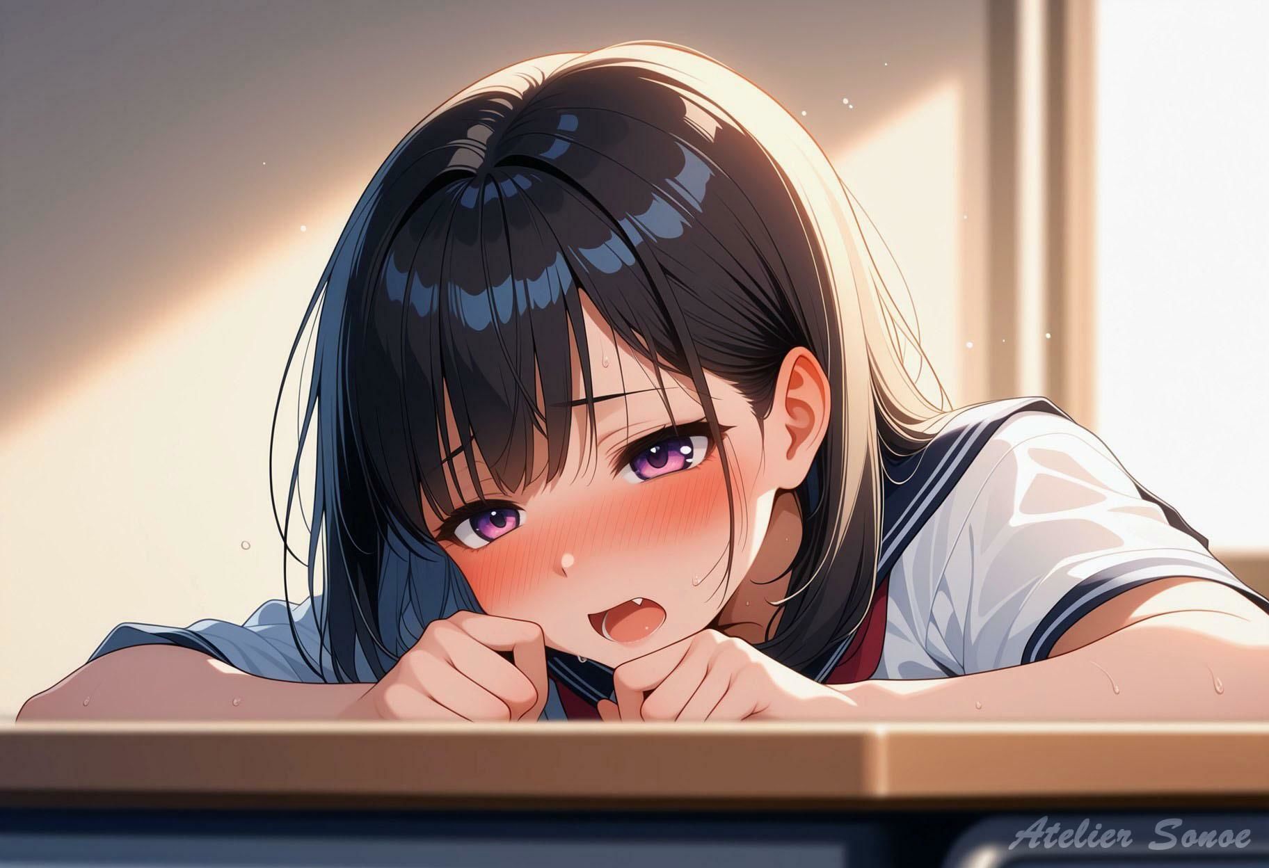 放課後ひとりエッチ - サンプル画像 10