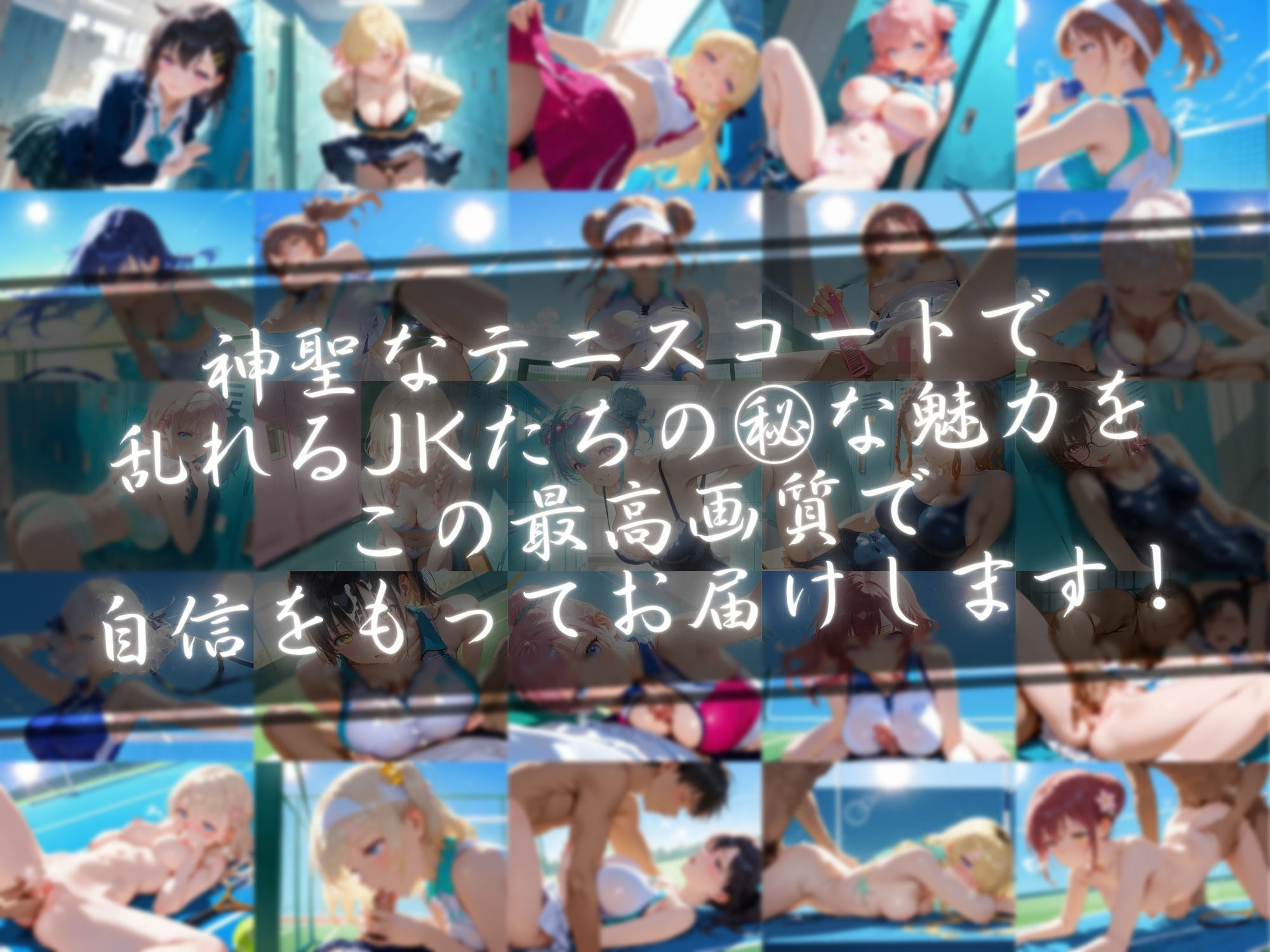 テニス部JK、濡らすまで。 - サンプル画像 1
