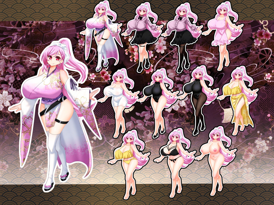 立ち絵素材集 和風 - サンプル画像 6