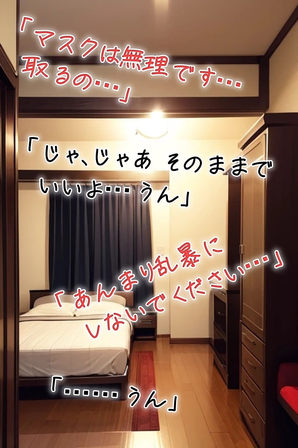 オトナのパパ活「マスクは無理です…取るの…」 - サンプル画像 4