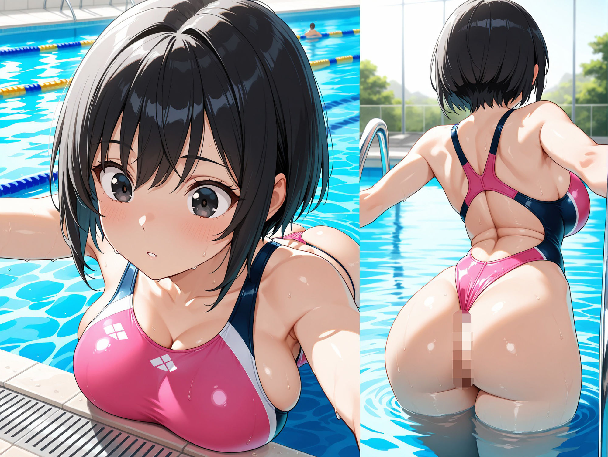 透けムチ  〜コーチと恋しただけなのに〜弱みを握られ犯●れた爆乳インタトラクター - サンプル画像 4