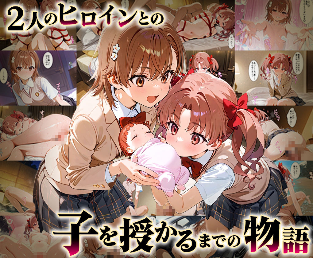 「生まれてきてよかった…」催●支配アプリで支配された2人のヒロインと‘家族’になるまでの話。_美○×黒○ - サンプル画像 1