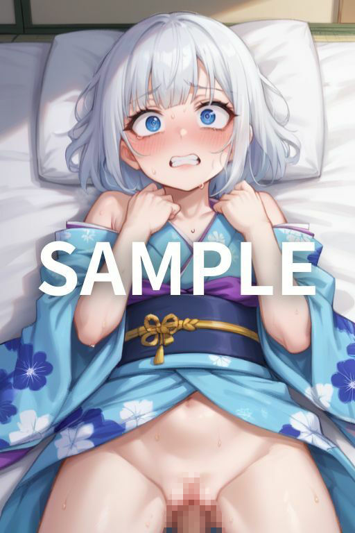 和服の女の子は秘密を抱えている - サンプル画像 2