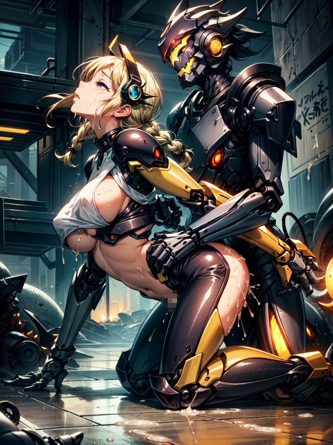 異形機神レギオンに敗北し、犯●れた共鳴装姫2 - サンプル画像 4