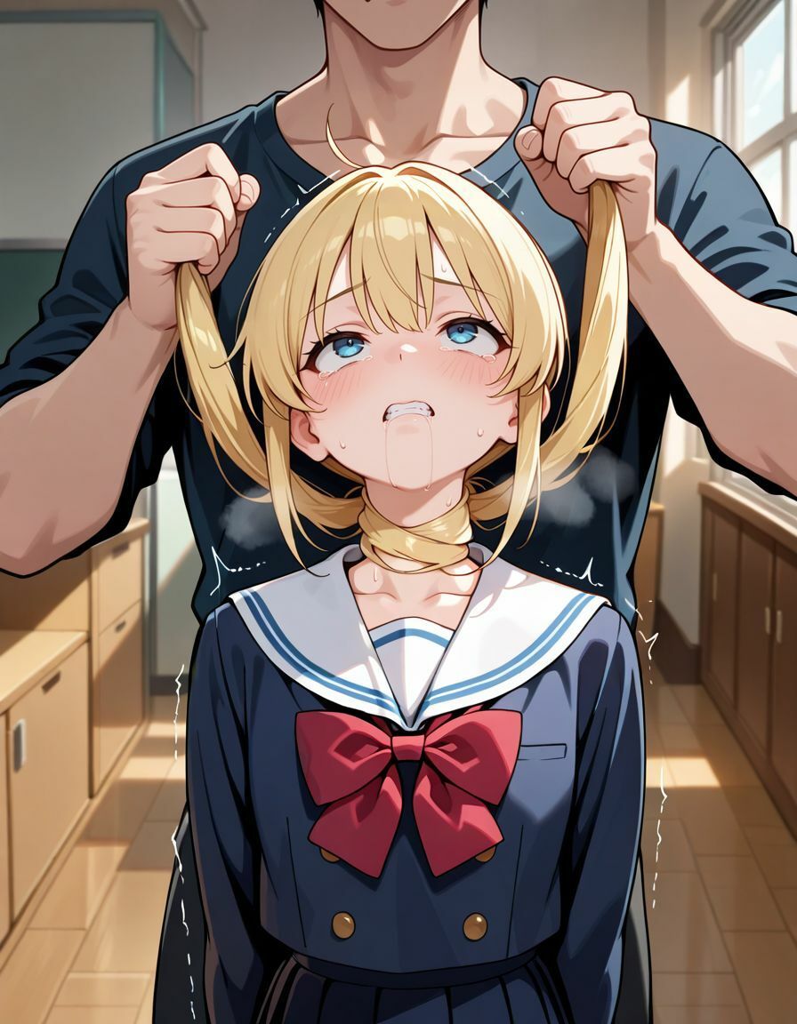 首を絞められる女の子たち2 - サンプル画像 4