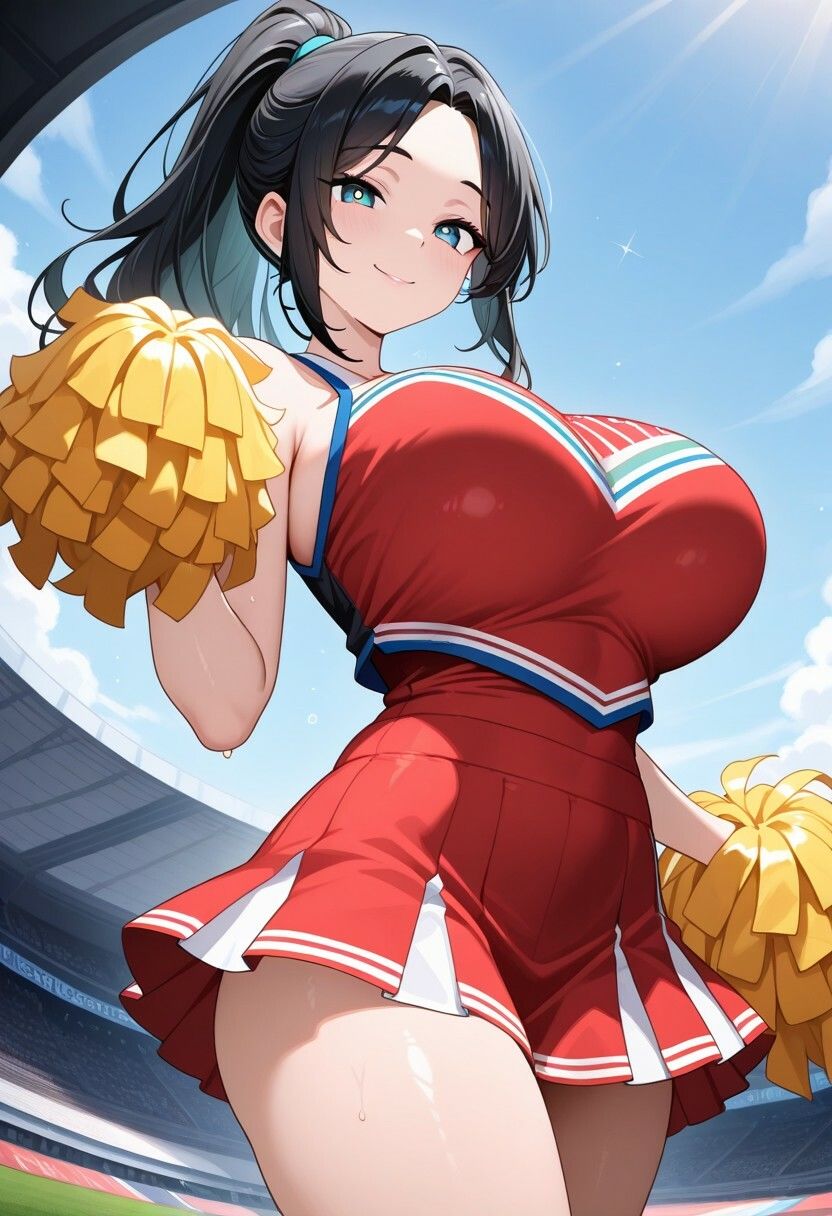 催●術は、最強です。〜隣人の爆乳チアガールを堕とす〜 - サンプル画像 1
