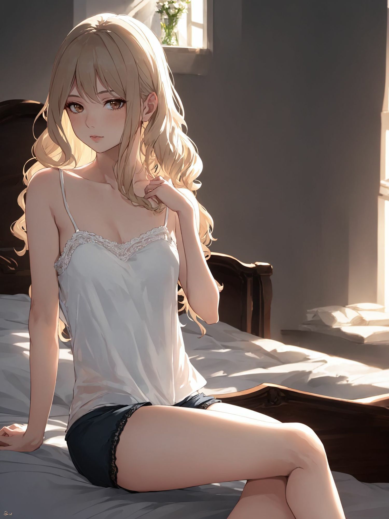 【全316点】日常×セクシー:部屋着AI美女コレクション - サンプル画像 2