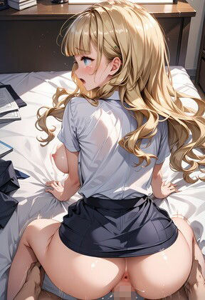 【高解像度 TYPE-A】OL×バック×縦横画像 60枚 - サンプル画像 3