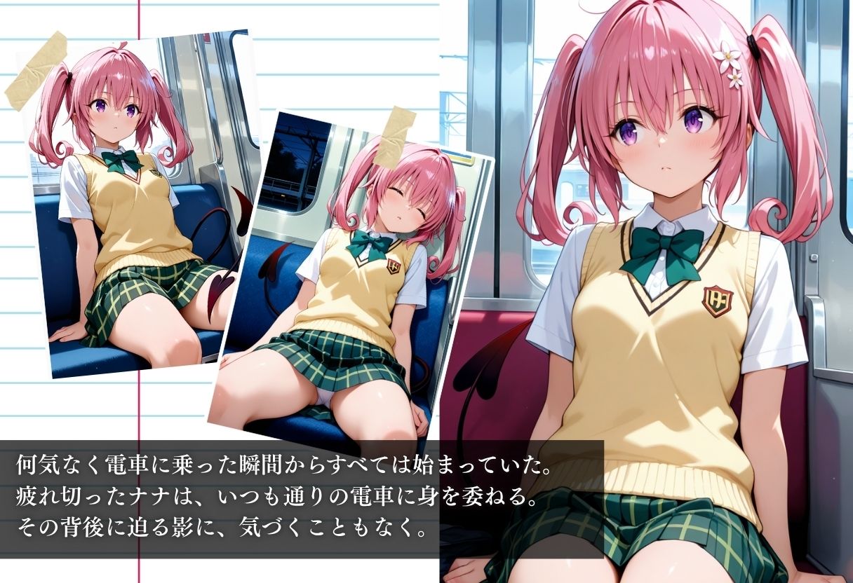 電車痴●『痴●to LOVEる』〜ナナ編〜 - サンプル画像 1