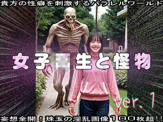 【異種姦】女子校生と怪物（モンスター） 1 - サンプル画像 1