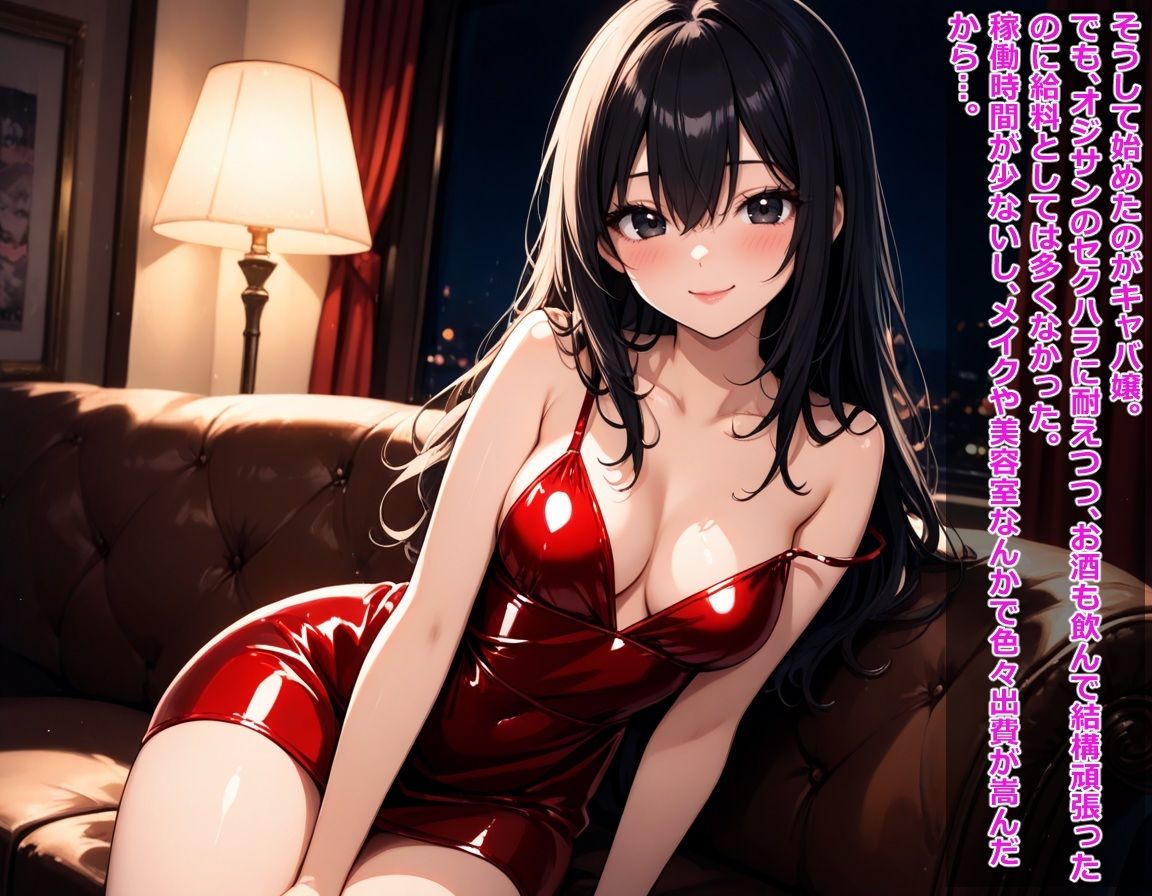 貧乏女子大生のパパ活生活 - サンプル画像 1
