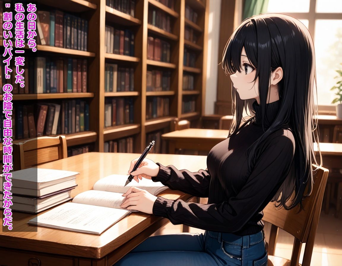 貧乏女子大生のパパ活生活 - サンプル画像 4