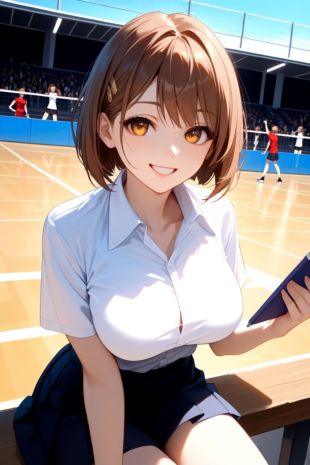 ハレンチ学園にようこそ！〜バレー部の女子マネは、僕たちの性処理係〜 - サンプル画像 2