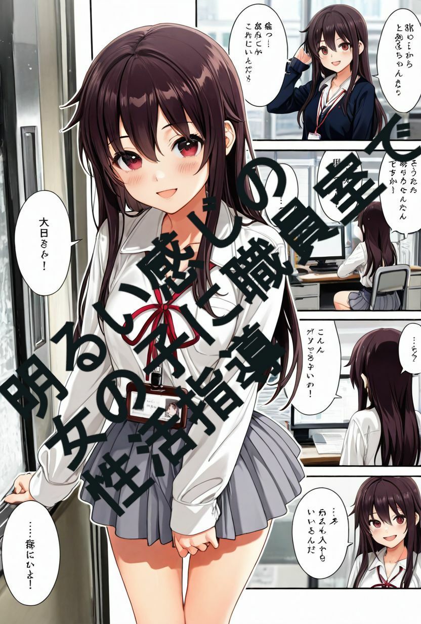 明るい感じの女の子に「職員室で」性活指導 - サンプル画像 3