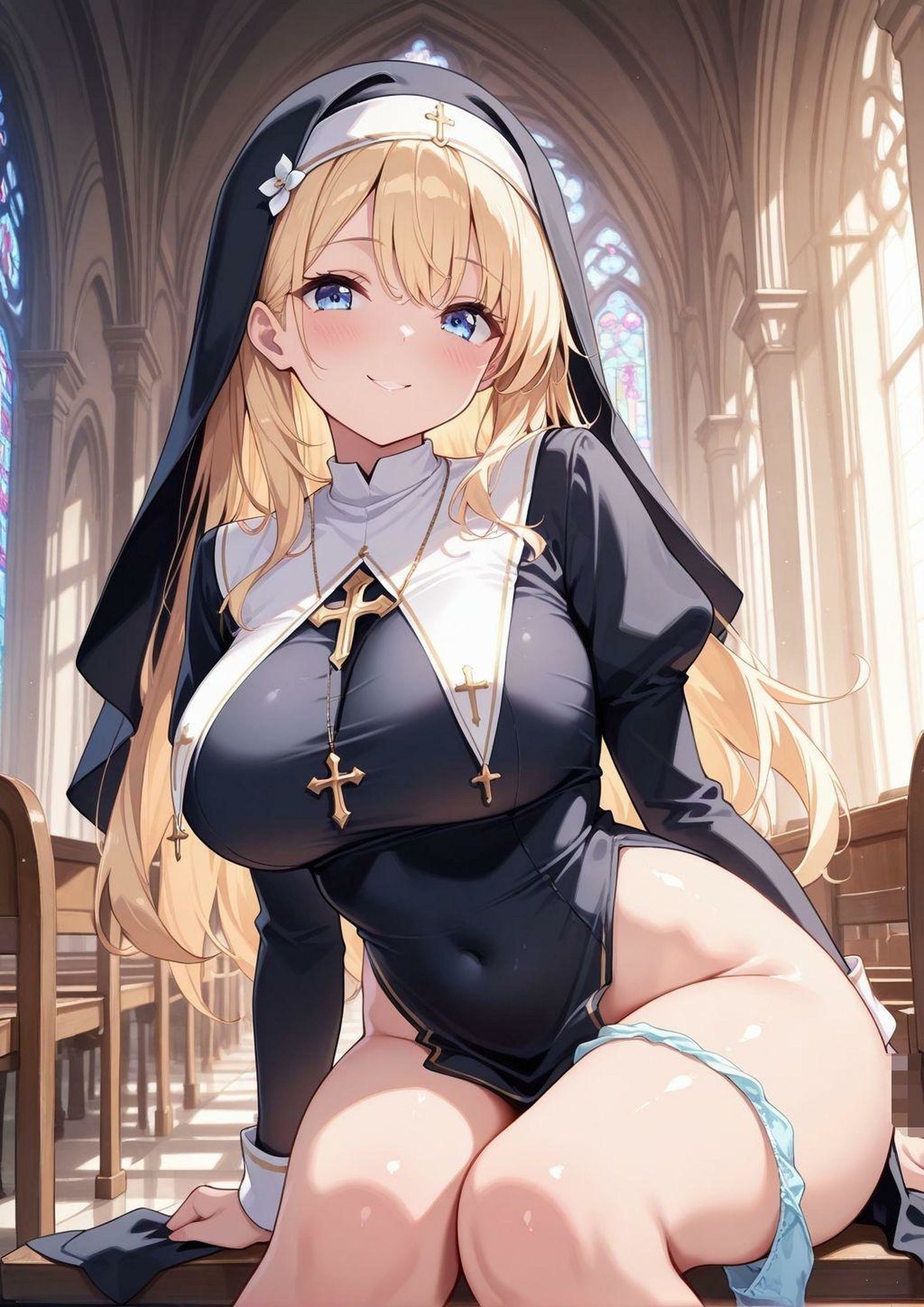 聖女の秘め事 - サンプル画像 1