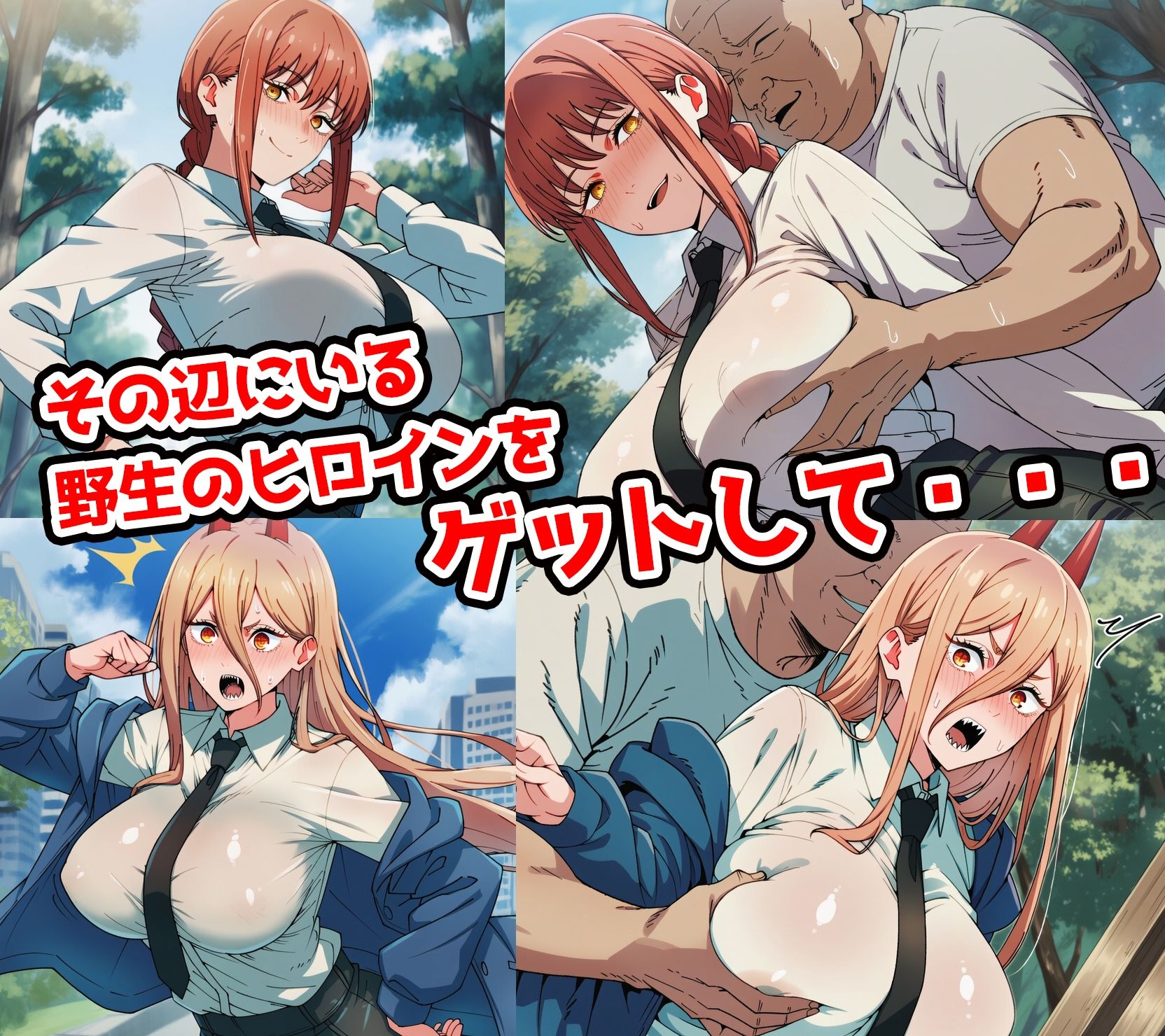 野生少女 マ○マ＆パ○ー＆姫○＆コ○ニ 快楽堕ち画像集 500枚 - サンプル画像 1