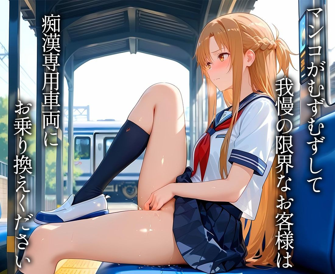 痴●専用車両  ア〇ナ - サンプル画像 1