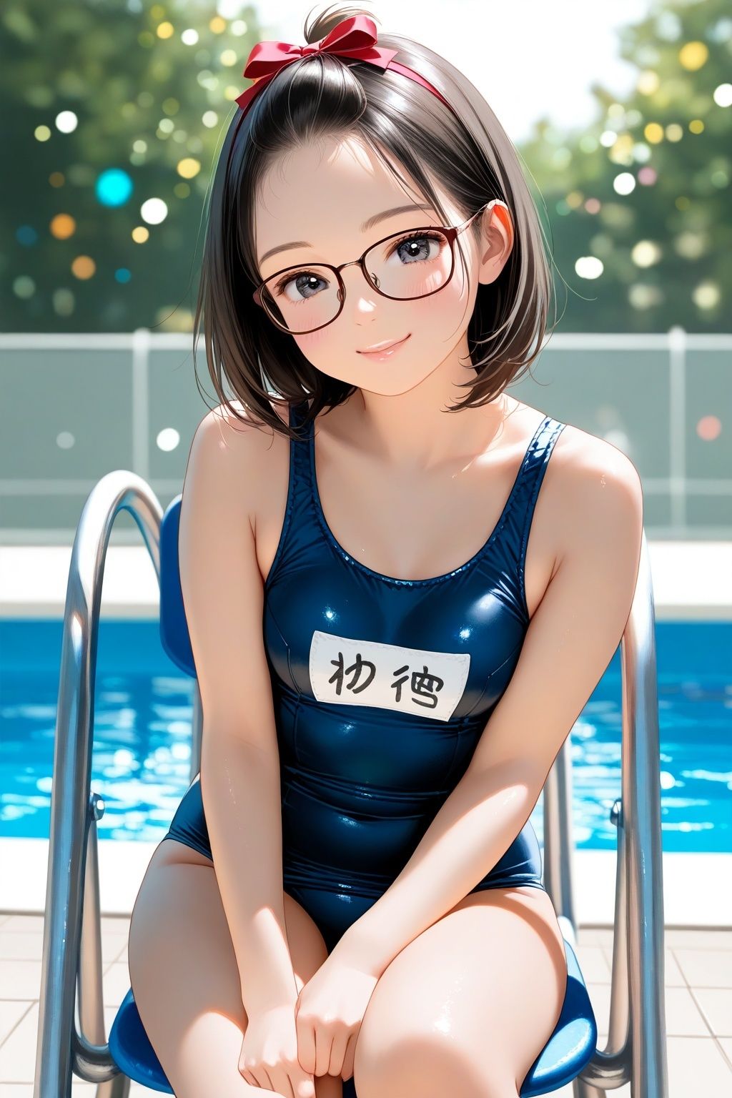 ドキドキ！コスプレCollection4〜スクール水着編1・貧乳編・眼鏡編 - サンプル画像 3