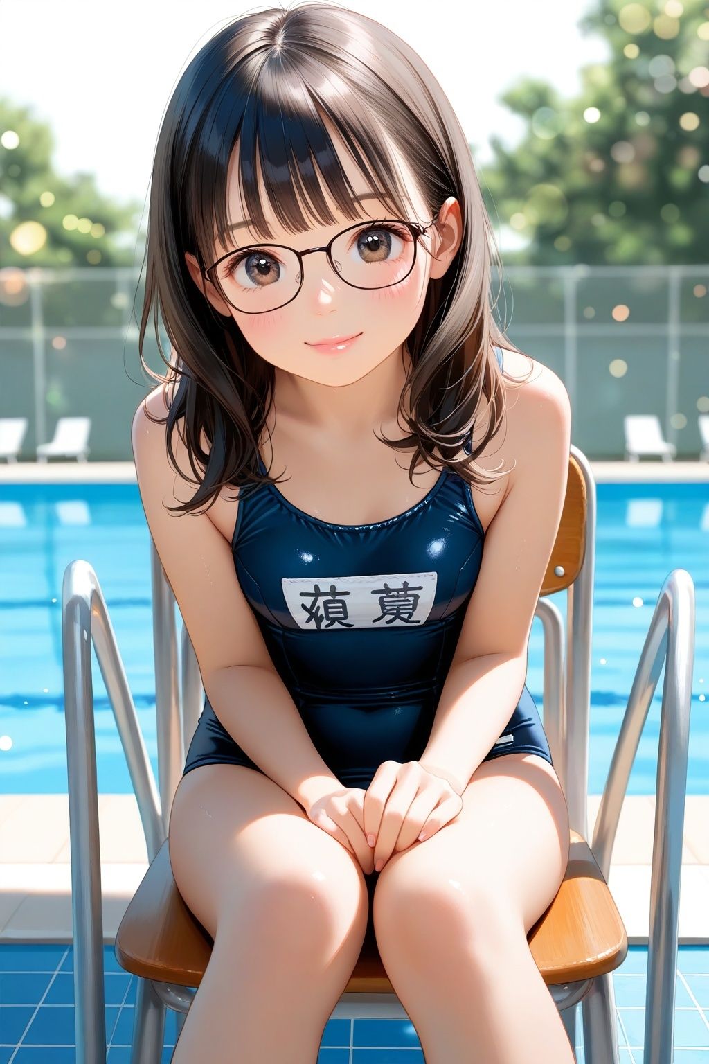 ドキドキ！コスプレCollection4〜スクール水着編1・貧乳編・眼鏡編 - サンプル画像 6