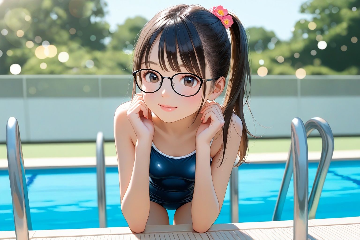 ドキドキ！コスプレCollection4〜スクール水着編1・貧乳編・眼鏡編 - サンプル画像 7