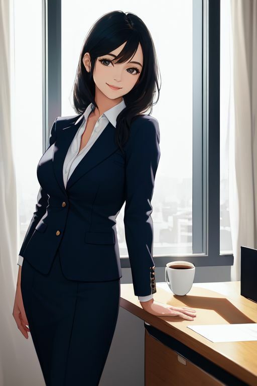 【全286点】働く女の誘惑:セクシーOL AI美女イラスト - サンプル画像 2