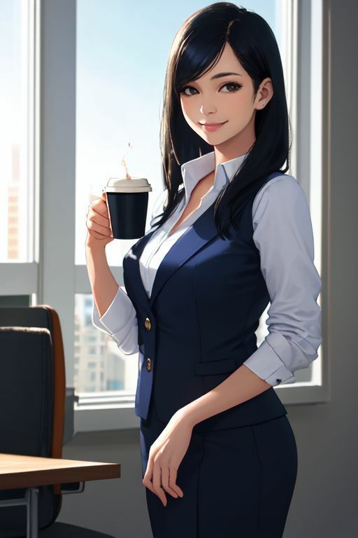 【全286点】働く女の誘惑:セクシーOL AI美女イラスト - サンプル画像 3