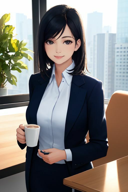 【全286点】働く女の誘惑:セクシーOL AI美女イラスト - サンプル画像 4
