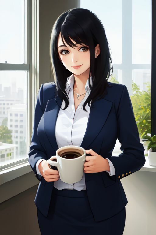【全286点】働く女の誘惑:セクシーOL AI美女イラスト - サンプル画像 5