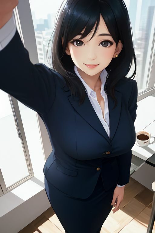 【全286点】働く女の誘惑:セクシーOL AI美女イラスト - サンプル画像 6