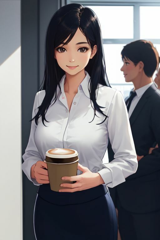 【全286点】働く女の誘惑:セクシーOL AI美女イラスト - サンプル画像 9