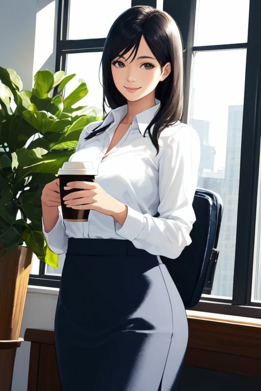 【全286点】働く女の誘惑:セクシーOL AI美女イラスト - サンプル画像 10