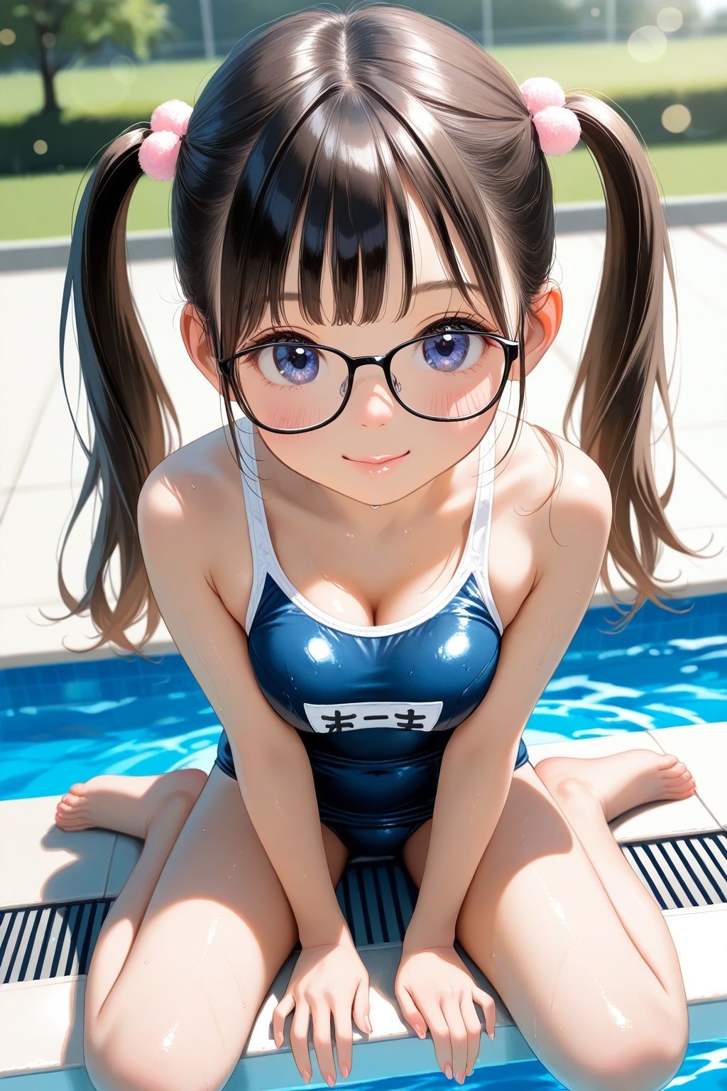 ドキドキ！コスプレCollection5〜スクール水着編2・巨乳編・眼鏡編 - サンプル画像 5