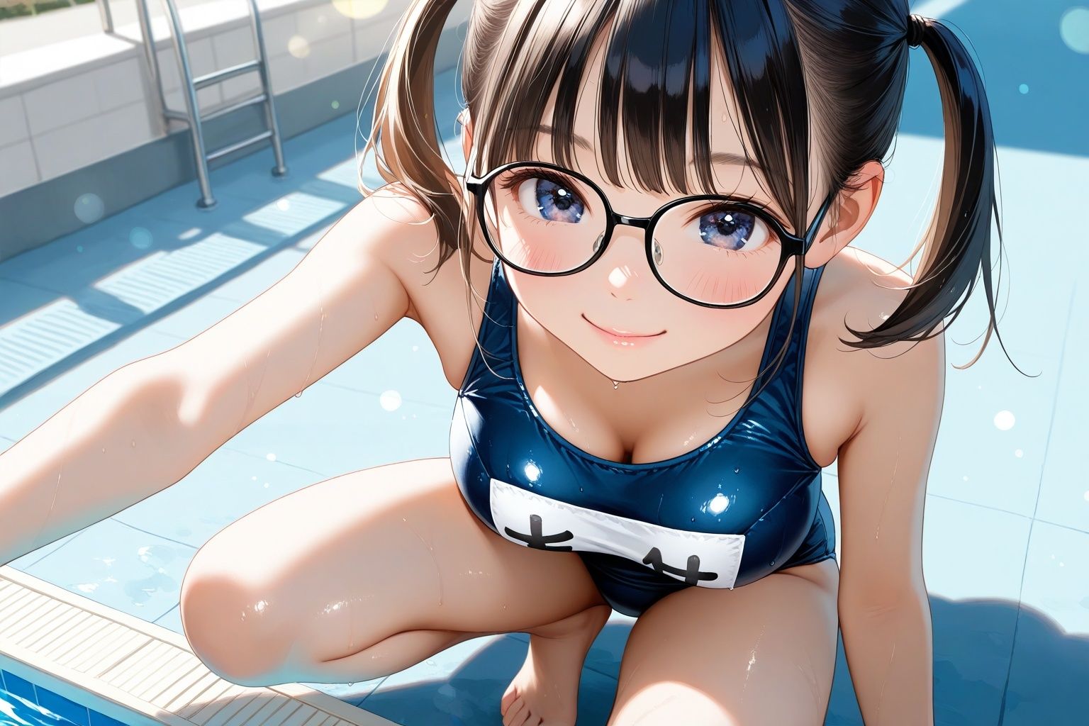 ドキドキ！コスプレCollection5〜スクール水着編2・巨乳編・眼鏡編 - サンプル画像 8