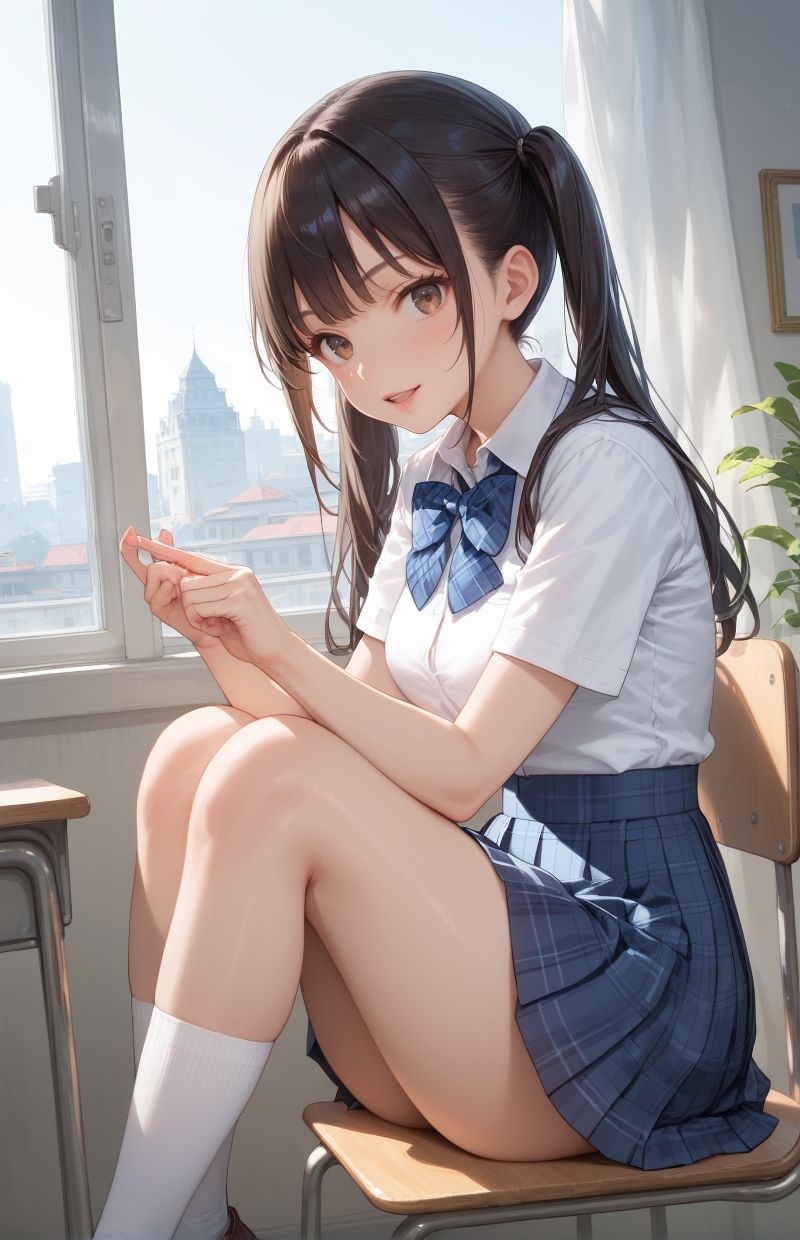 グラビア＆裏画像 JKアイドル 斎藤さくら - サンプル画像 1