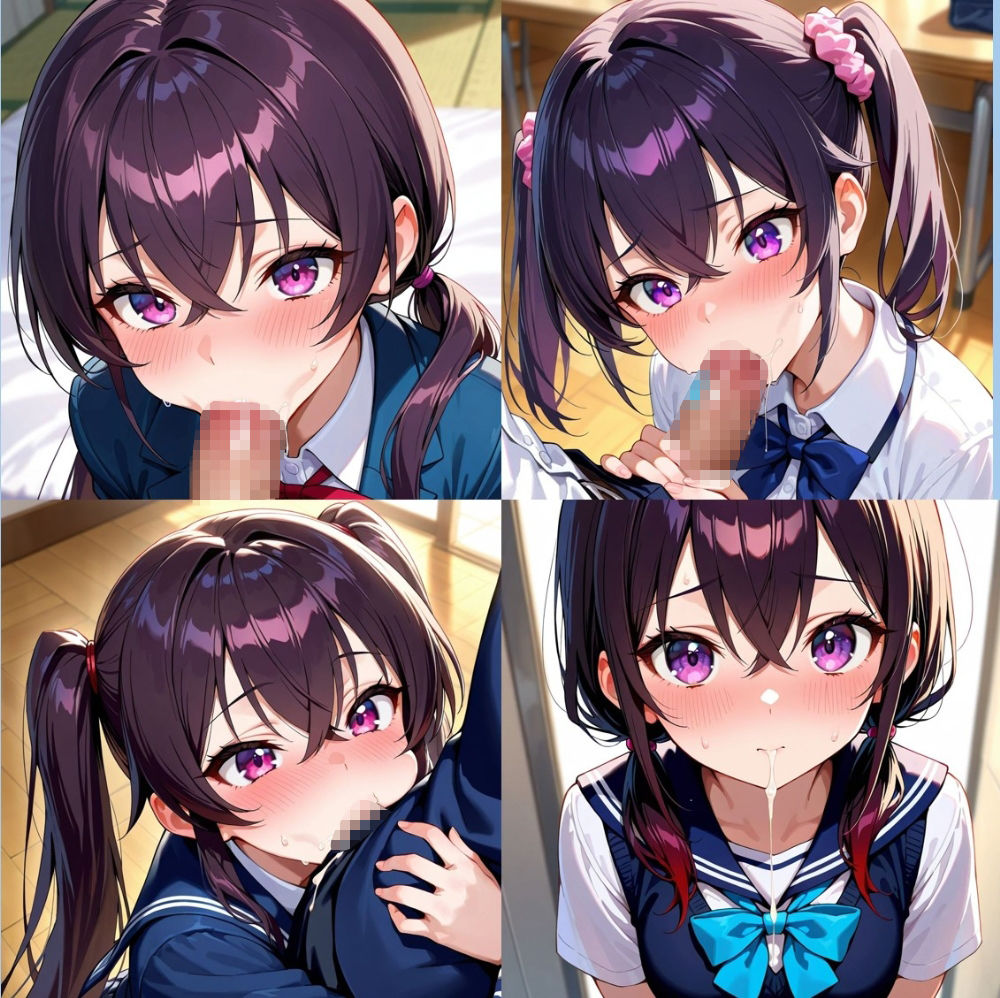 制服姿のあやかちゃん見せつけ日記 - サンプル画像 8