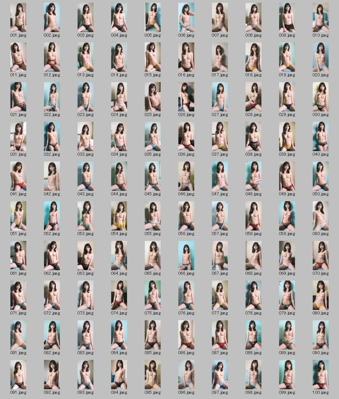 【AI実写】誰かに似ている？ トップレスの美女たち【実写風AIトップレスグラビア】Vol.3 - サンプル画像 6