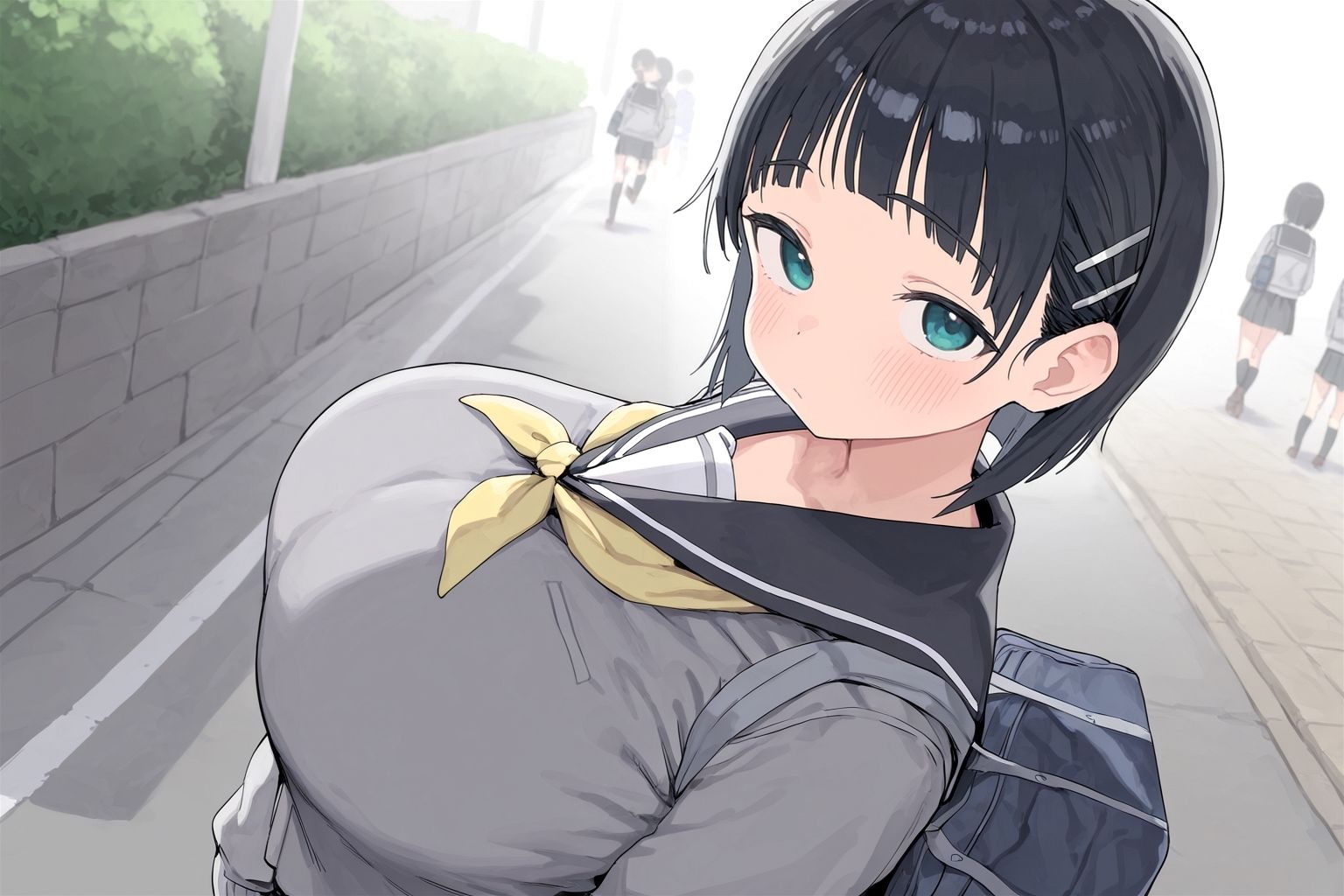 直葉 教室で… - サンプル画像 2