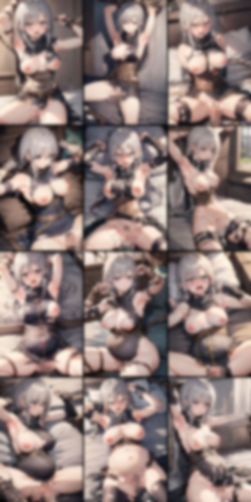 敗北・号泣 星の海の女たち（スターオーシャン） 妊娠前＆妊娠後ボテ腹 - サンプル画像 5